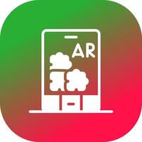 Ar Puzzle Creative Icon Design vector