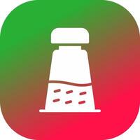 Salt And Pepper Creative Icon Design vector