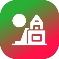 Line Gradient Circle vector