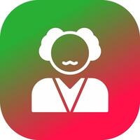 Line Gradient Circle vector