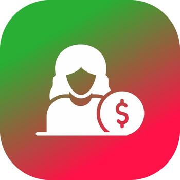 Line Gradient Circle vector