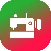 Sewing Machine Creative Icon Design vector