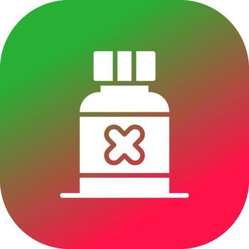 círculo de gradiente de línea vector