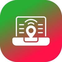 Line Gradient Circle vector