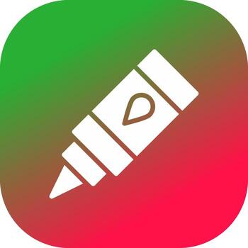 círculo de gradiente de línea vector