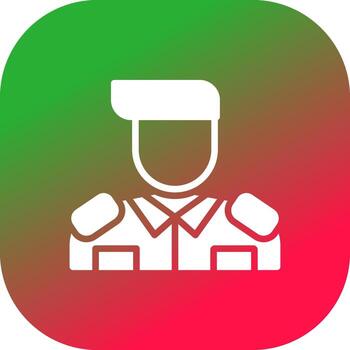 círculo de gradiente de línea vector