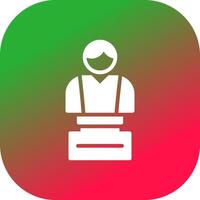 Sculpture Creative Icon Design vector