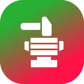 Line Gradient Circle vector