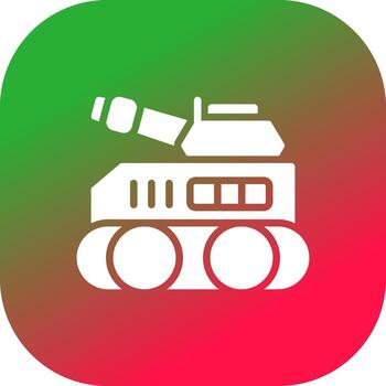 círculo de gradiente de línea vector