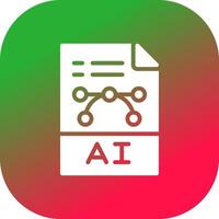 Line Gradient Circle vector