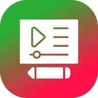 Line Gradient Circle vector