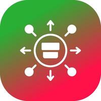 Line Gradient Circle vector