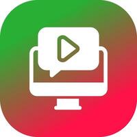 Line Gradient Circle vector