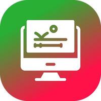 Line Gradient Circle vector