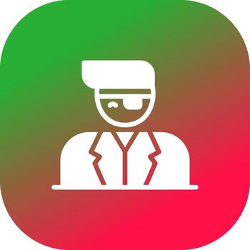 Eye Patch Creative Icon Design vector