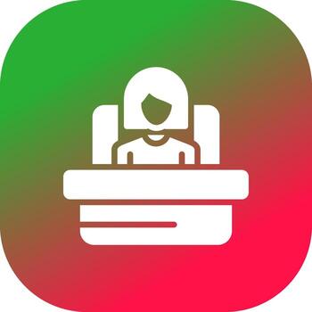 Line Gradient Circle vector