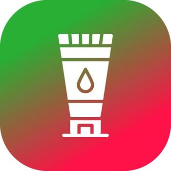 círculo de gradiente de línea vector