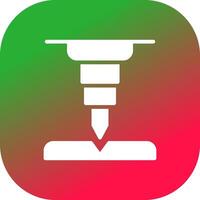 Line Gradient Circle vector