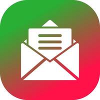 Email Creative Icon Design vector