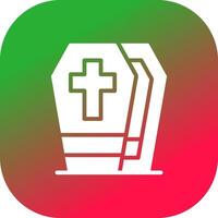 Coffin Creative Icon Design vector