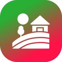Line Gradient Circle vector
