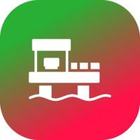 Line Gradient Circle vector