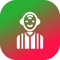 Old Man Creative Icon Design vector