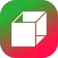 diseño de icono creativo de cubo 3d vector