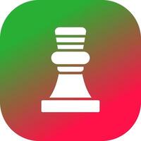 Chess Game Creative Icon Design vector