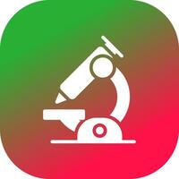 Microscope Creative Icon Design vector