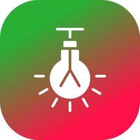Lightbulb Creative Icon Design vector
