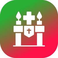 Altar Creative Icon Design vector