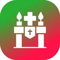 Altar Creative Icon Design vector