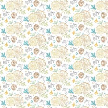 Vector Flat Elements Pattern vector background