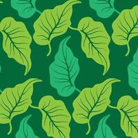 Seamless  Flower Vector Leaf pattern Background vector pattern Background vector