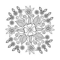 Simple unique luxury vector eps mandala design pattern for free download