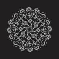 Simple unique luxury vector eps mandala design pattern for free download