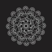 Simple unique luxury vector eps mandala design pattern for free download