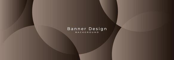 Brown background. Abstract gray circles background. Modern metallic background design template for wallpaper, backdrop, banner, corporate, website landing page designs vector