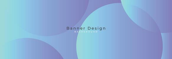 Modern abstract blue circle banner background. Vector abstract graphic design banner pattern background template.