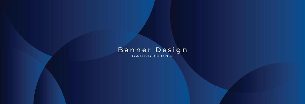 Dark blue abstract background with blue gradient geometric shape..Modern shiny blue circle lines pattern. Minimal geometric design. Futuristic concept. Vector illustration