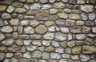 Old stone wall photo