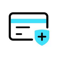 Card Shield  design icon vector