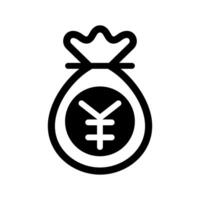 Money Bag design icon vector