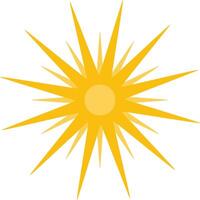 icono de vector de sol