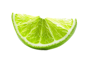 ai généré Frais citron vert coins png