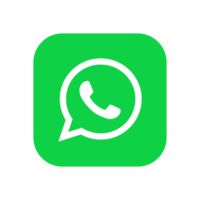 Whatsapp logotipo. Whatsapp social meios de comunicação ícone. png