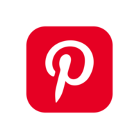 pinterest logo. pinterest social médias icône. png