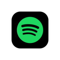 Spotify logo. Spotify Social media icon. png