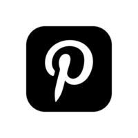 pinterest logo. pinterest social médias icône. png